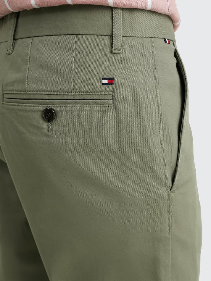 Tommy Hilfiger 1985 Collection Denton Fitted Men's Chino Pants New Basil | DyFVDT3F7QXv