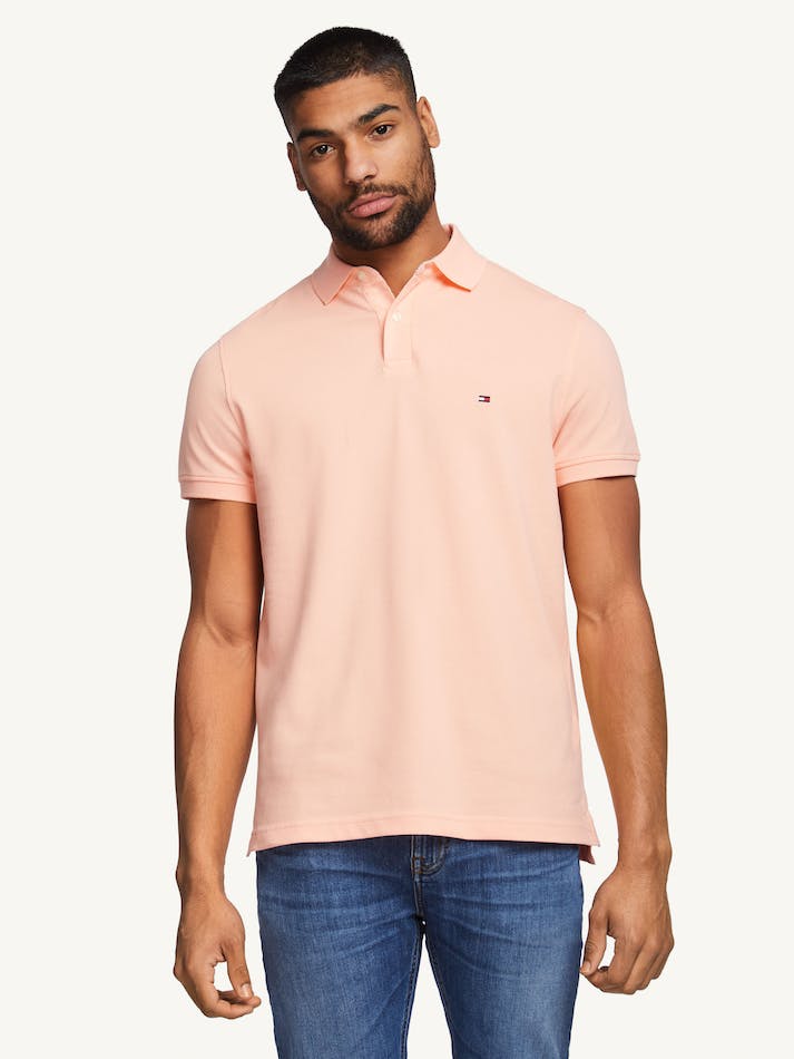 Tommy Hilfiger 1985 Regular Men\'s Polo Shirts Coral | WeQ82Pcmq6BS