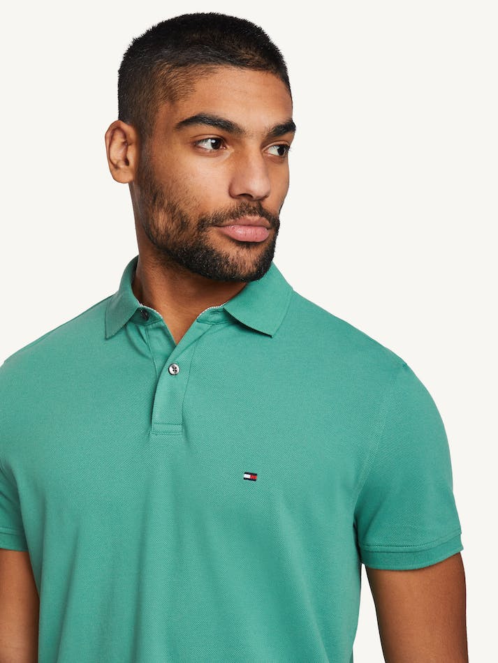 Tommy Hilfiger 1985 Regular Men's Polo Shirts Green | CH3AVaV8ZuJT