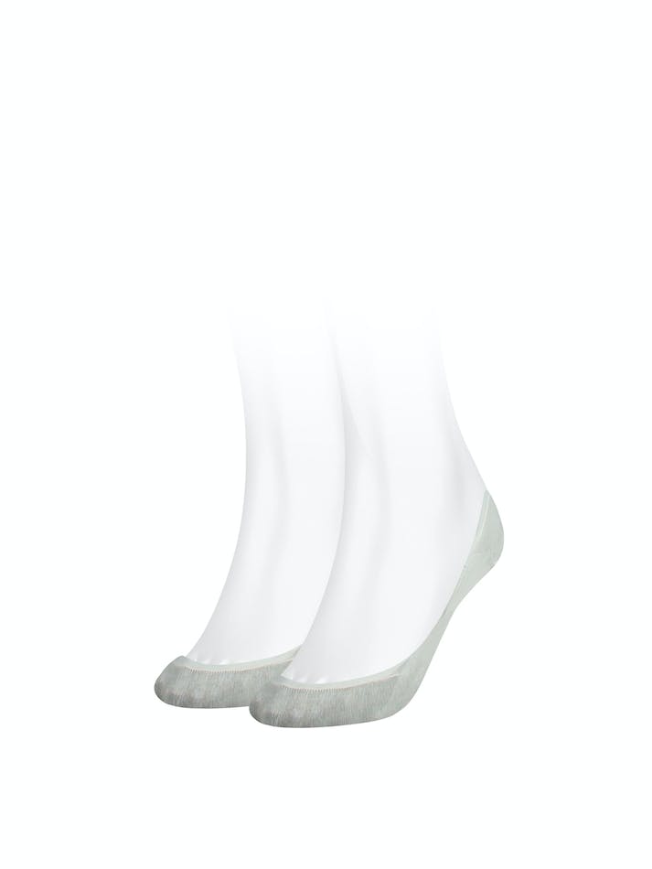 Tommy Hilfiger 2-Pack Ballerina Women\'s Socks White | 7PlcxgXKNPR5