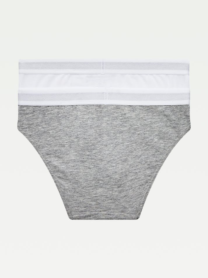 Tommy Hilfiger 2-Pack Cotton Logo Kids' Underwear Grey / White | 7yaspGiTL0dA