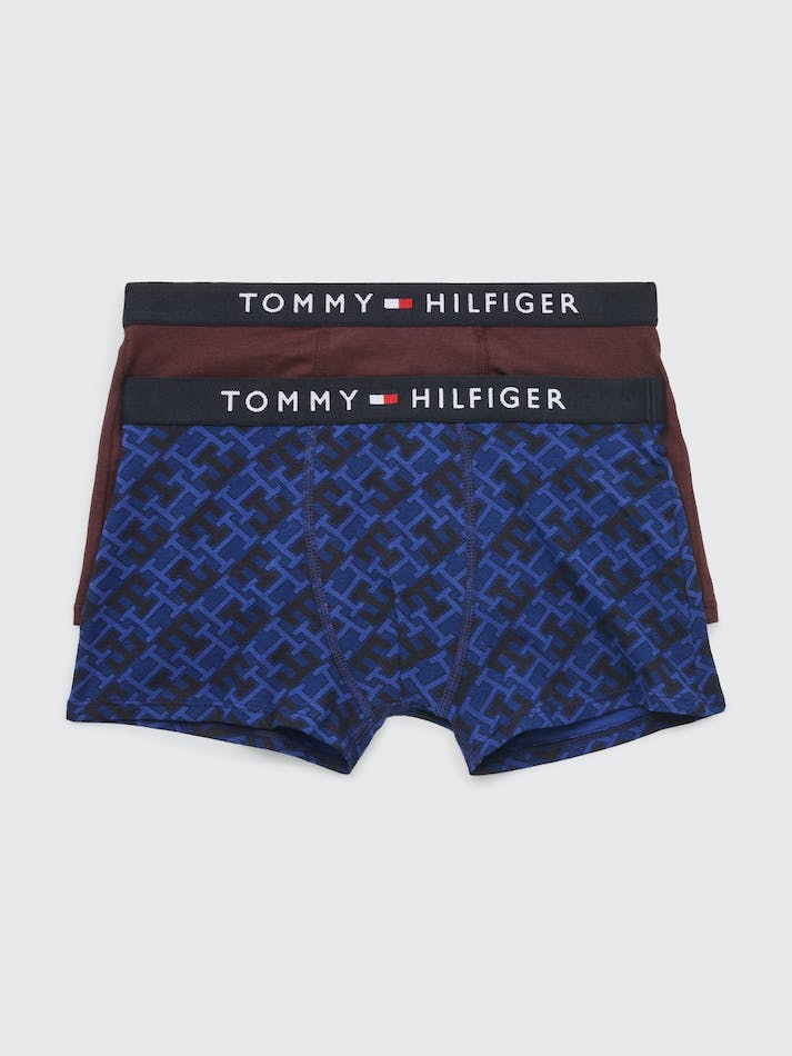 Tommy Hilfiger 2-Pack Logo Cotton Kids\' Underwear Navy | AAYUZ5Mw0yBc