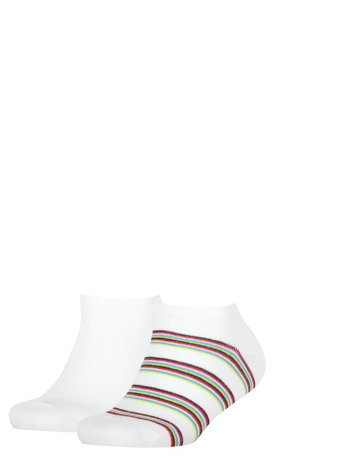 Tommy Hilfiger 2-Pack Sneaker Multicolour Kids\' Socks White | DeU2uDaX99Bc