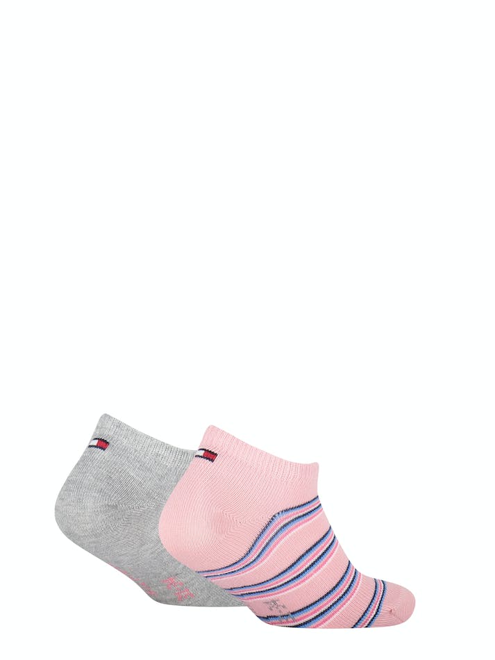 Tommy Hilfiger 2-Pack Sneaker Multicolour Kids' Socks Light Grey | vcGPrSf3mE46