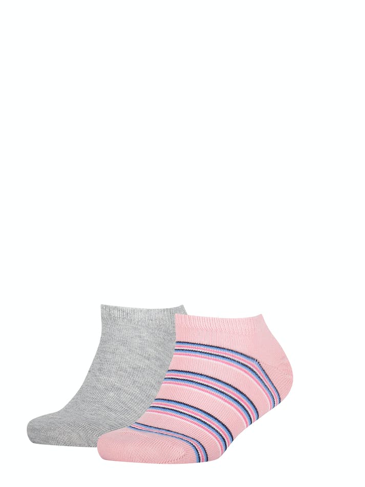 Tommy Hilfiger 2-Pack Sneaker Multicolour Kids\' Socks Light Grey | vcGPrSf3mE46