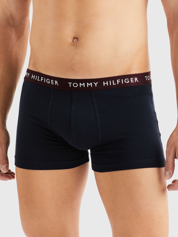 Tommy Hilfiger 3-Pack Essential Men's Underwear Dark Blue | CWc48CQLFZUa