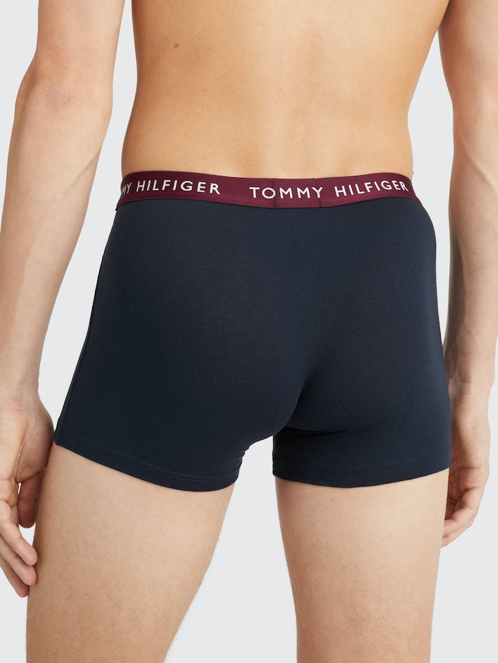 Tommy Hilfiger 3-Pack Essential Men's Underwear Dark Blue | CWc48CQLFZUa