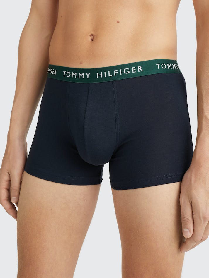 Tommy Hilfiger 3-Pack Essential Men's Underwear Dark Blue | CWc48CQLFZUa