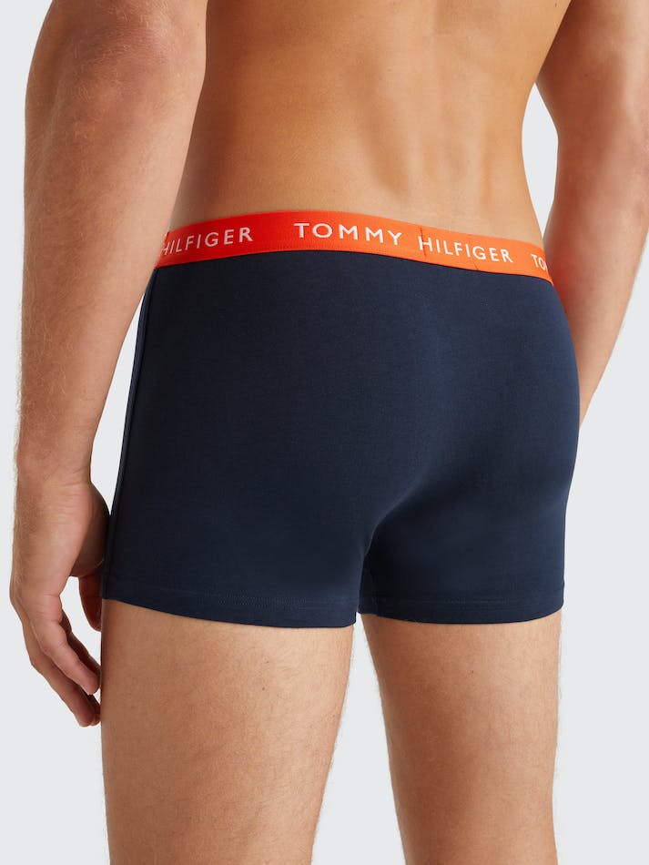 Tommy Hilfiger 3-Pack Essential Men's Underwear Dark Blue | W7KdO9frtcgR