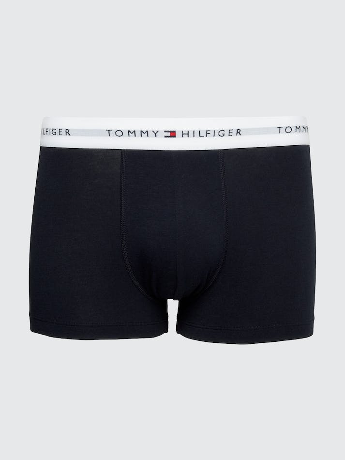 Tommy Hilfiger 3-Pack Logo Men's Underwear Blue / Blue | 92Crh0F0xPEk