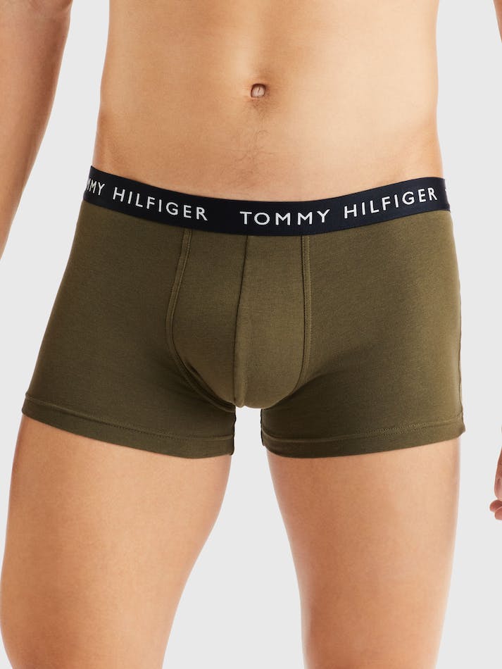 Tommy Hilfiger 3-Pack Logo Waistband Men's Underwear Multicolor | QuIwaJYTkPd2