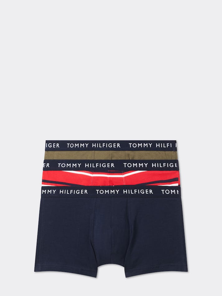 Tommy Hilfiger 3-Pack Recycled Cotton Men\'s Underwear Dark Blue | l0R2qJB8yclD