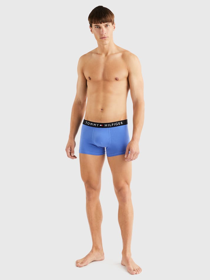 Tommy Hilfiger 3-Pack Repeat Logo Waistband Men's Underwear Multicolor | HTMImgnGCfKm