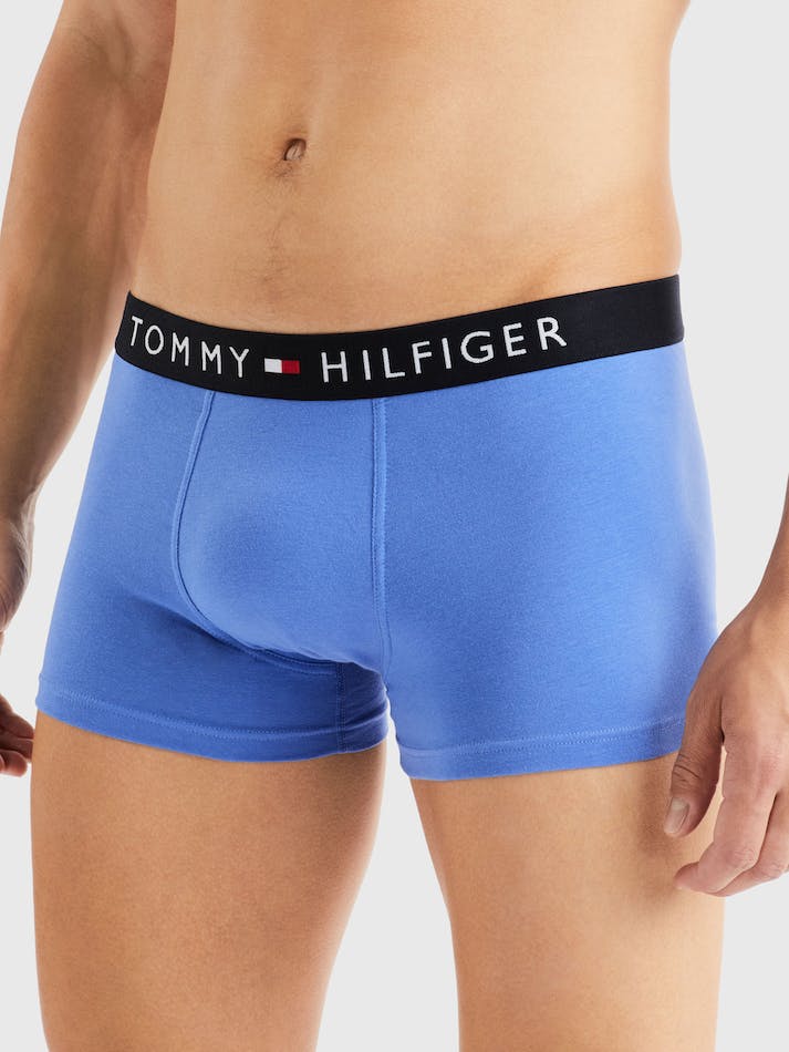 Tommy Hilfiger 3-Pack Repeat Logo Waistband Men's Underwear Multicolor | HTMImgnGCfKm