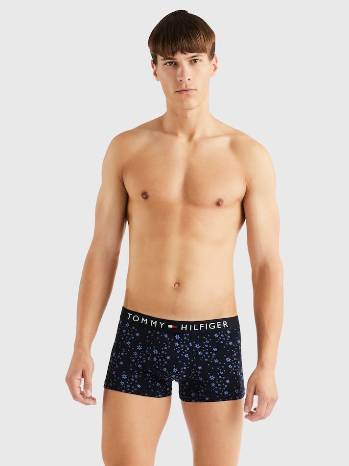 Tommy Hilfiger 3-Pack Repeat Logo Waistband Men's Underwear Multicolor | HTMImgnGCfKm