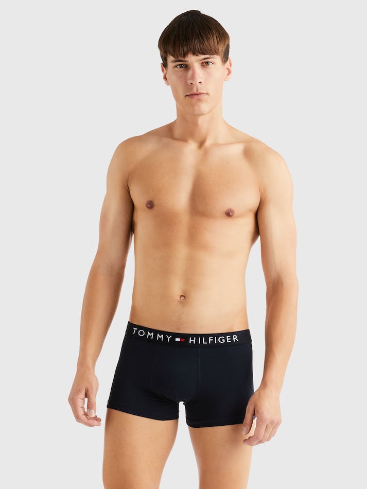 Tommy Hilfiger 3-Pack Repeat Logo Waistband Men's Underwear Multicolor | HTMImgnGCfKm