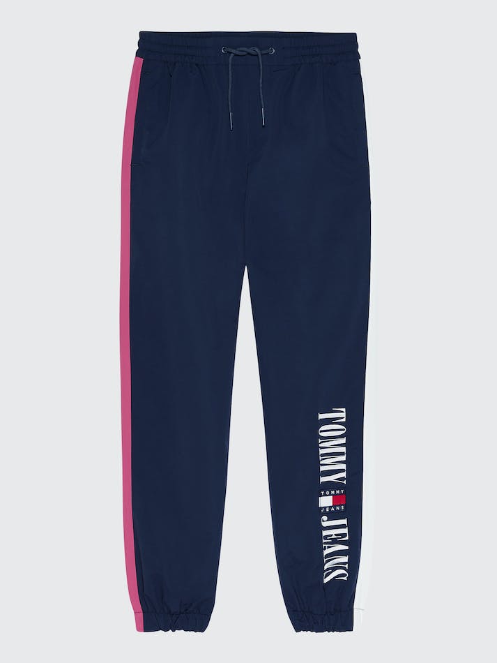 Tommy Jeans Archive Relaxed Fit Track Women's Jogger White / Multicolor | ibTvz8NoEQhl