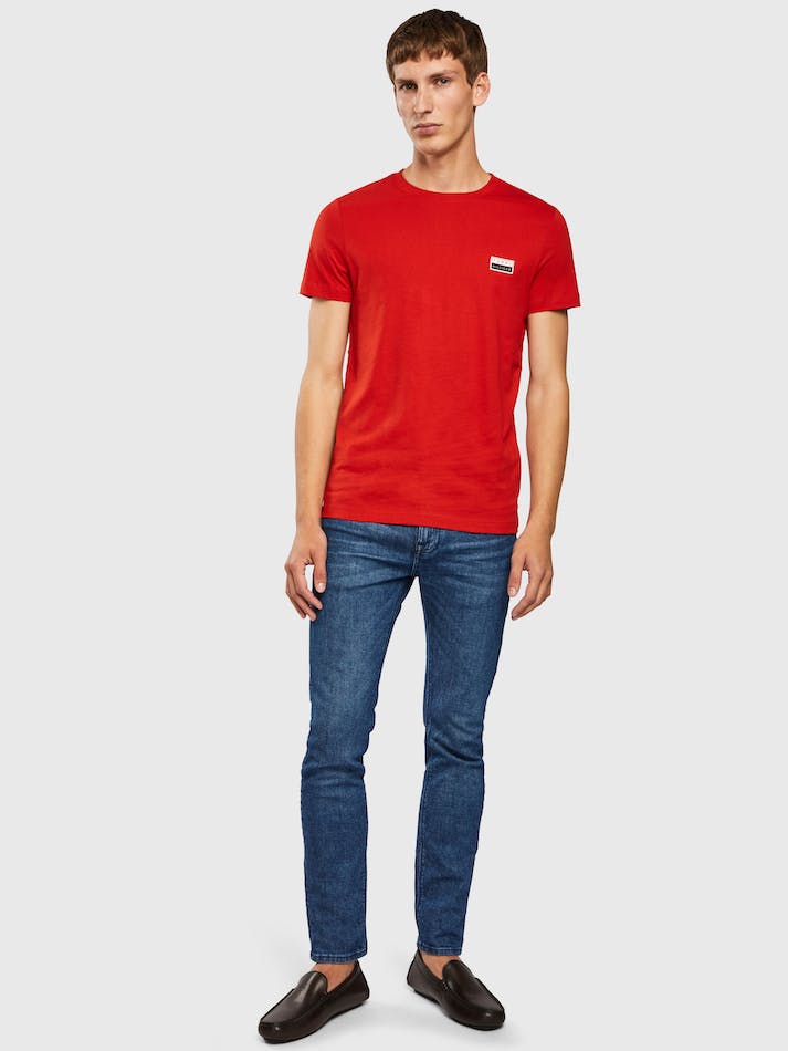 Tommy Hilfiger Badge Men's T Shirts Empire Flame | DzAYi4kQgyaF