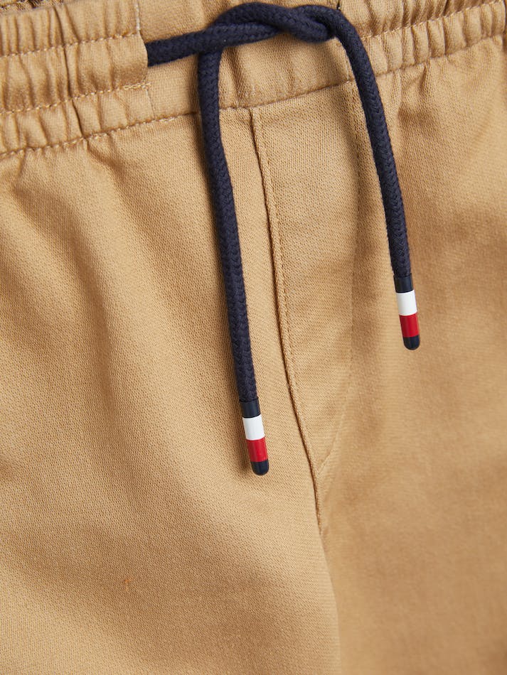 Tommy Hilfiger Boys 3-7 Tape Drawstring Kids' Trousers Khaki | 0fHrvnD0rFr6