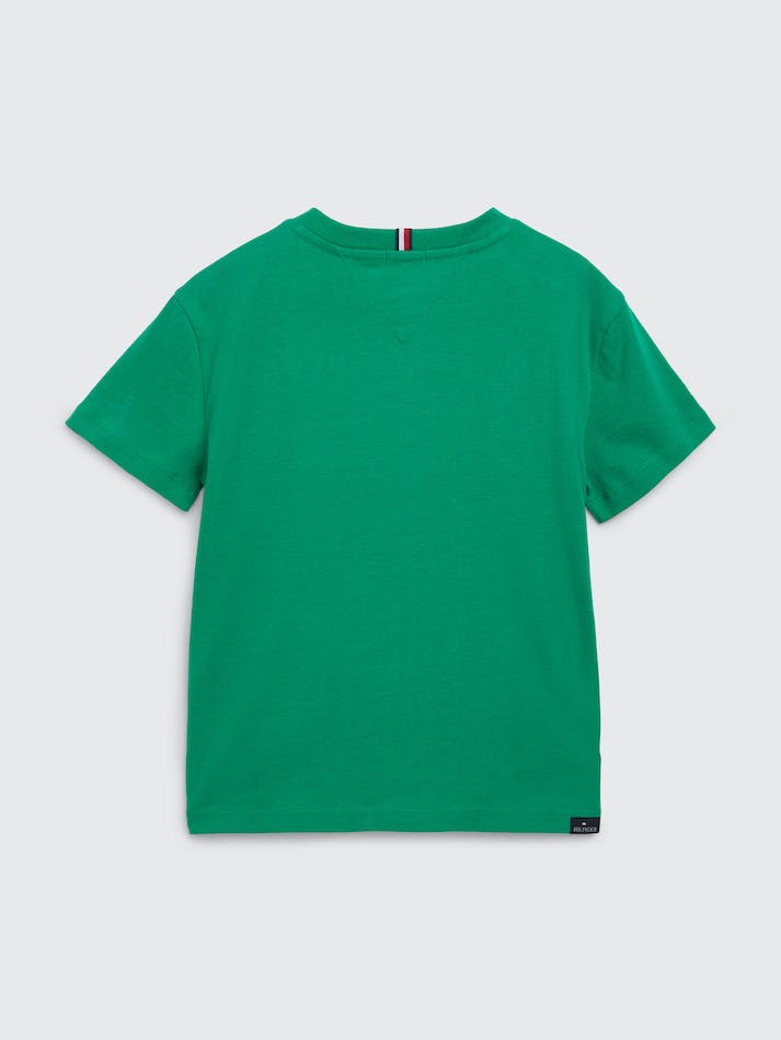 Tommy Hilfiger Boys 8-16 Applique Kids' T Shirts Green | 7Iq5rG09UPXc