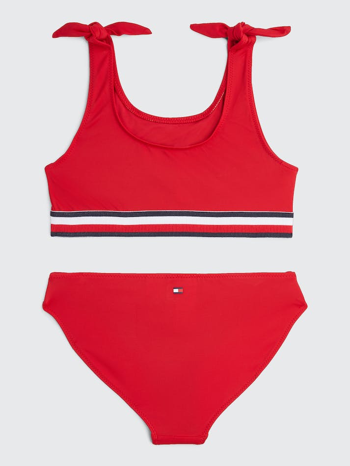 Tommy Hilfiger Bralette Kids' Swimwear Red | hE4uM1JeWaNN