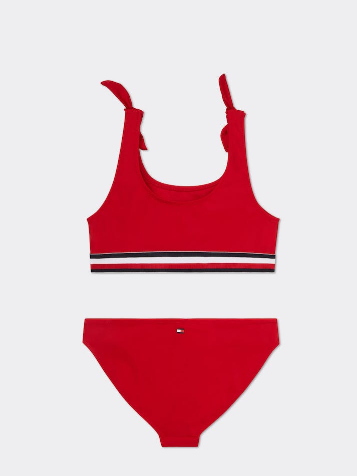 Tommy Hilfiger Bralette Kids' Swimwear Red | hE4uM1JeWaNN