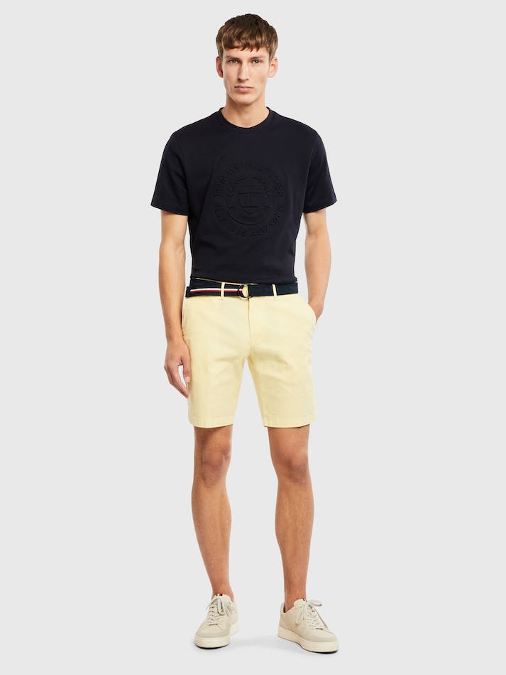 Tommy Hilfiger Brooklyn Essential Men's Shorts Lemon | kZQhkVtQabjO