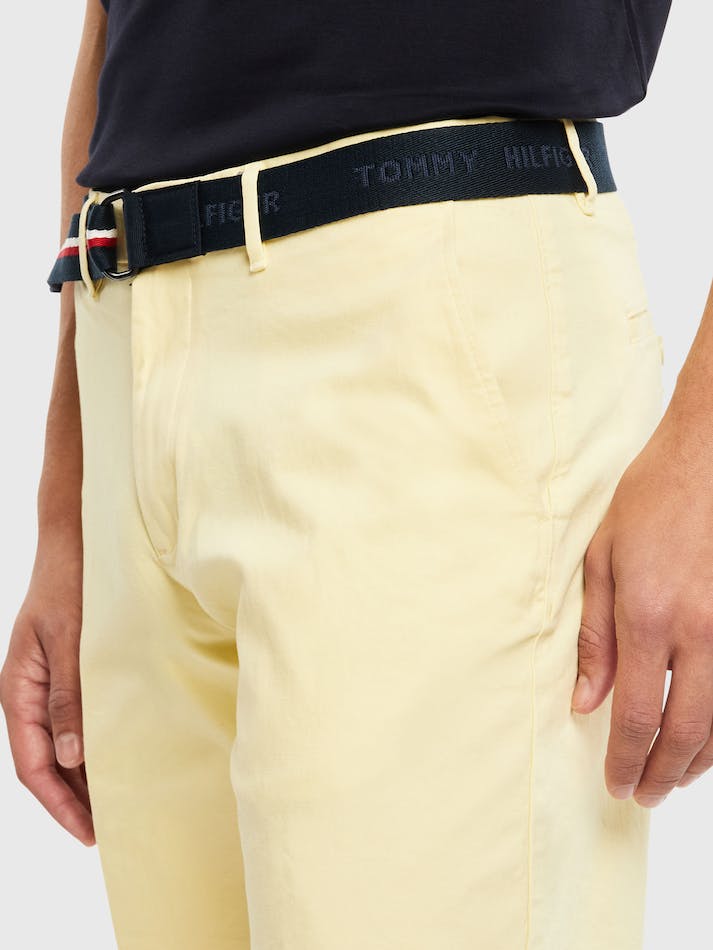 Tommy Hilfiger Brooklyn Essential Men's Shorts Lemon | kZQhkVtQabjO