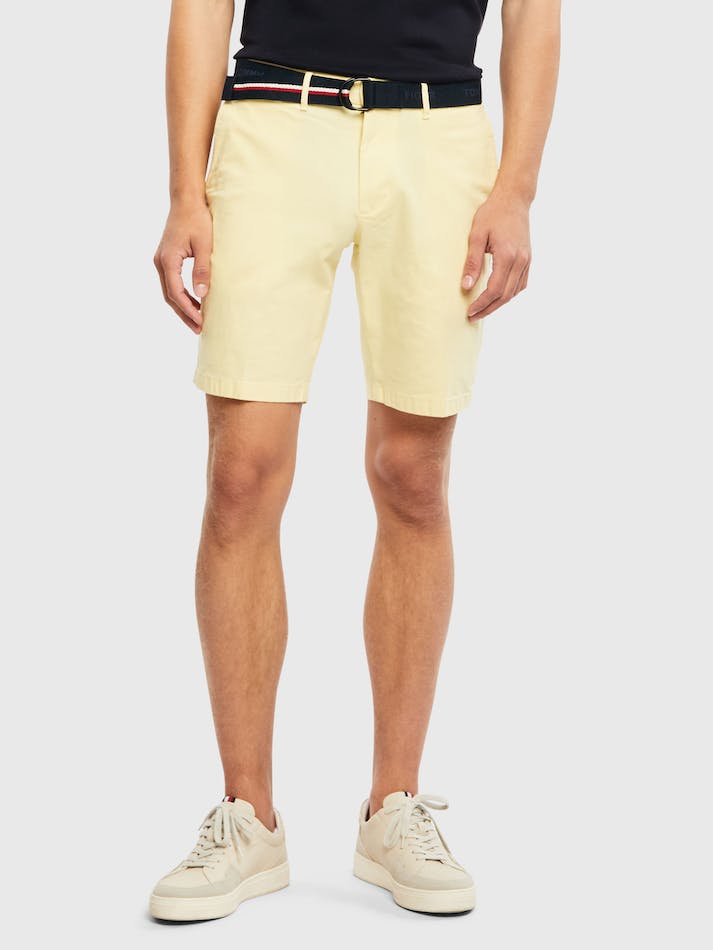 Tommy Hilfiger Brooklyn Essential Men\'s Shorts Lemon | kZQhkVtQabjO