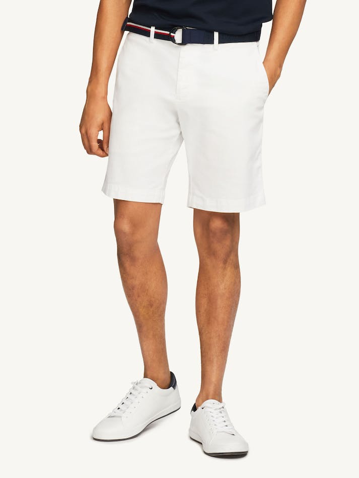 Tommy Hilfiger Brooklyn Men\'s Shorts White | xc4YhvwC0Yfa