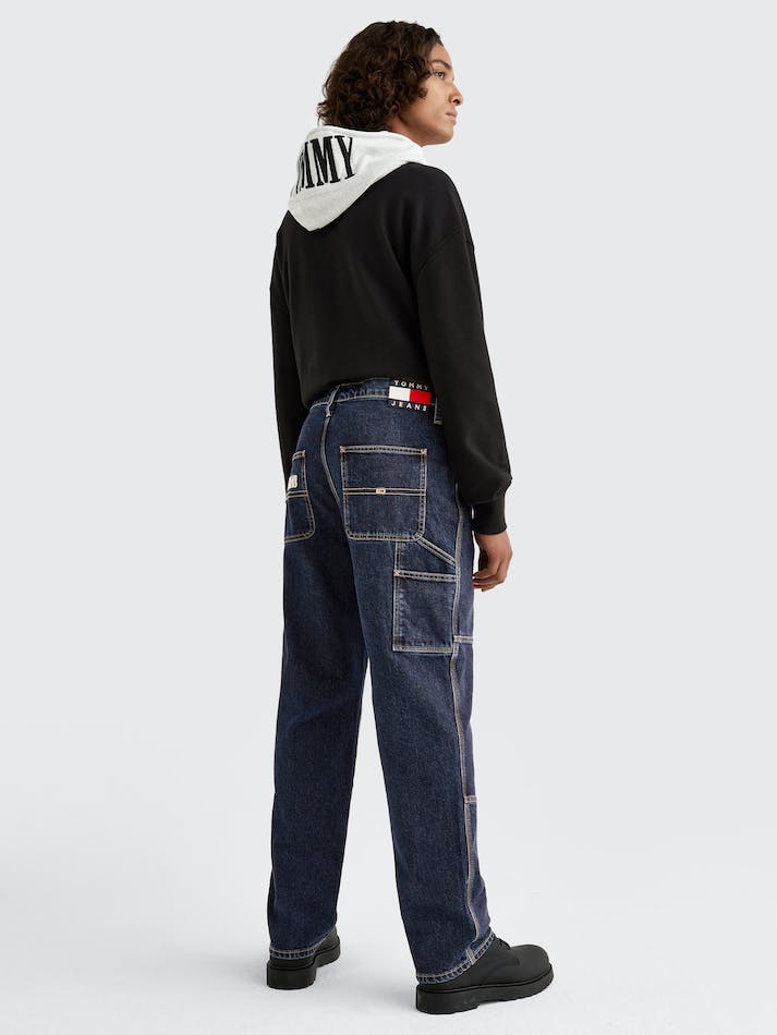 Tommy Jeans Carpenter Baggy Men's Jeans Blue Dark | yKxkNyzlhiEA