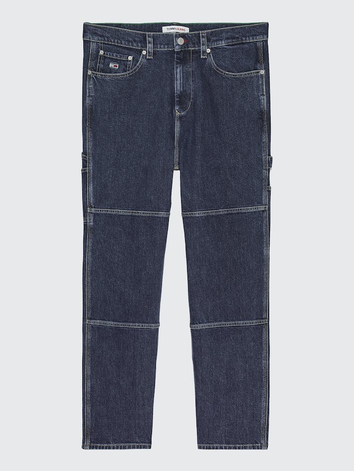 Tommy Jeans Carpenter Baggy Men's Jeans Blue Dark | yKxkNyzlhiEA