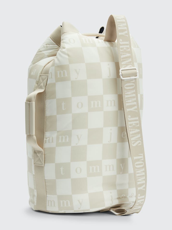 Tommy Hilfiger Checkerboard Sling Women's Bags White | dMJyJRxJJVnV