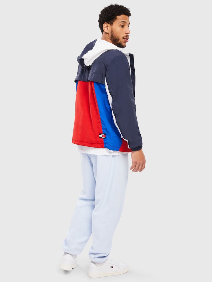 Tommy Jeans Chicago Colourblock Men's Jackets Navy / Multicolor | bxch2BaAyQCz