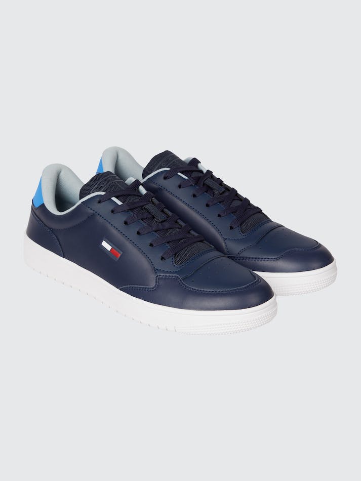 Tommy Hilfiger City Leather Men's Sneakers Navy | hOoVilusLBI3