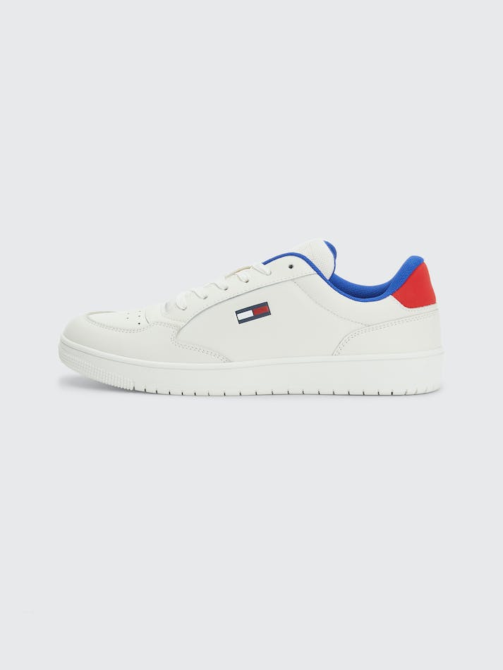 Tommy Hilfiger City Leather Men's Sneakers White | 1owbHW5eXuvV