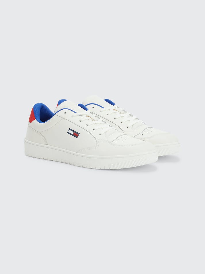 Tommy Hilfiger City Leather Men\'s Sneakers White | 1owbHW5eXuvV