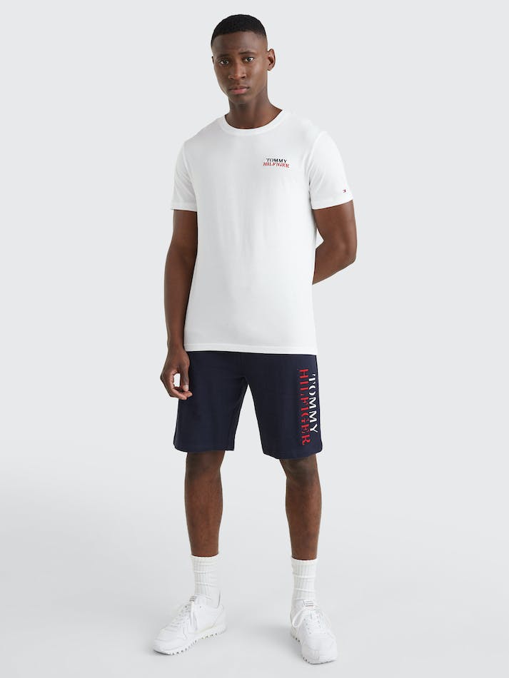 Tommy Hilfiger Classic Crew Men's T Shirts White | A2VfA30wzcLy