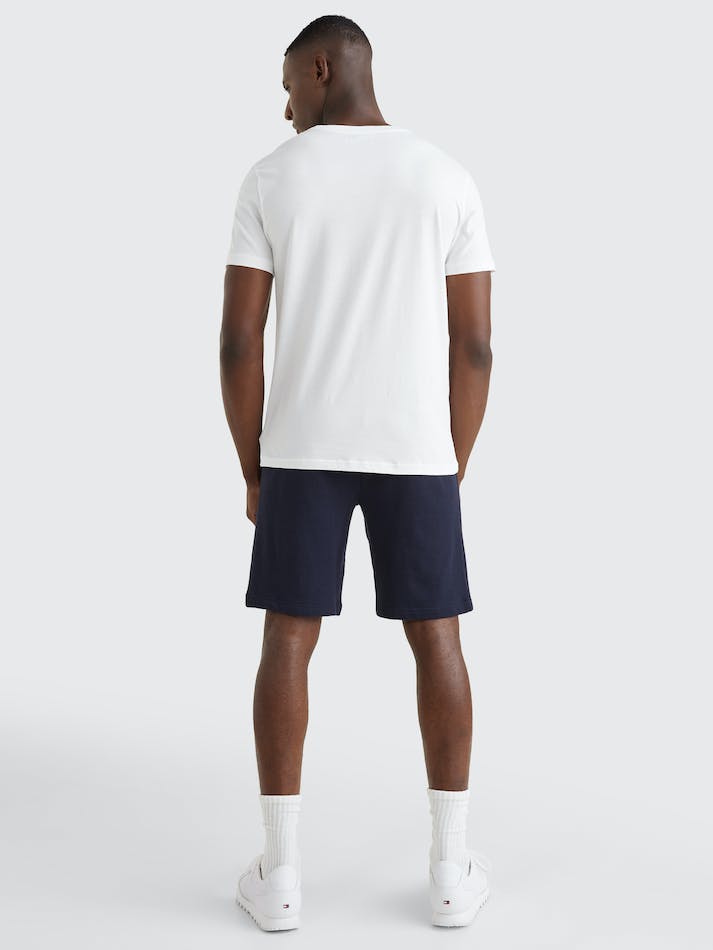 Tommy Hilfiger Classic Crew Men's T Shirts White | A2VfA30wzcLy