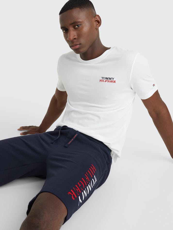 Tommy Hilfiger Classic Crew Men's T Shirts White | A2VfA30wzcLy