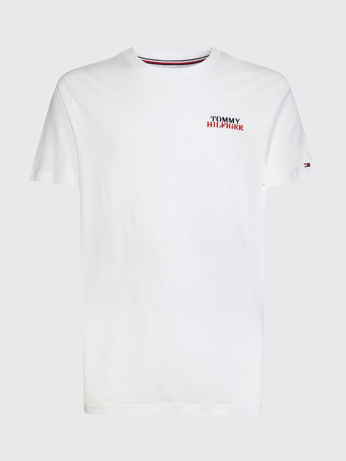 Tommy Hilfiger Classic Crew Men's T Shirts White | A2VfA30wzcLy