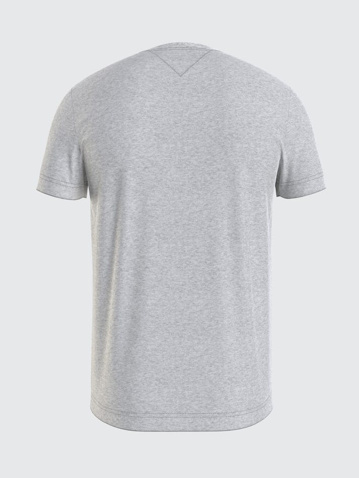 Tommy Hilfiger Colour-Blocked Slim Fit Men's T Shirts Light Grey | e7ZFnf5w7qVS