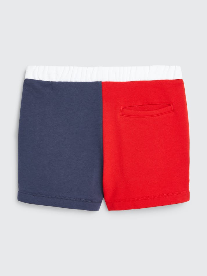 Tommy Hilfiger Colour-Blocked Sweat Kids' Shorts Navy | 1BTozqArue1d