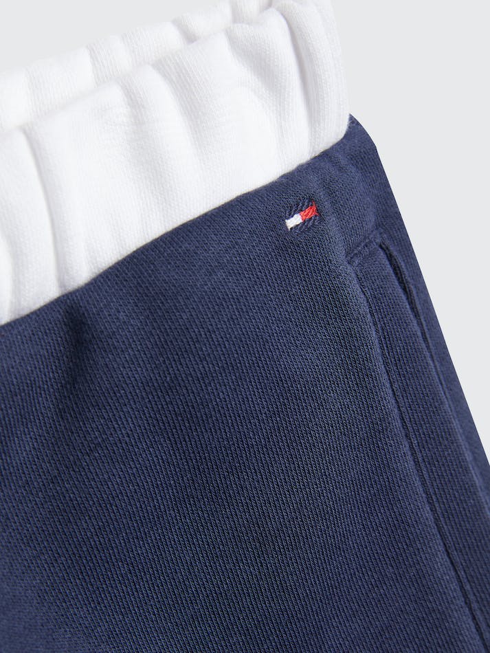 Tommy Hilfiger Colour-Blocked Sweat Kids' Shorts Navy | 1BTozqArue1d