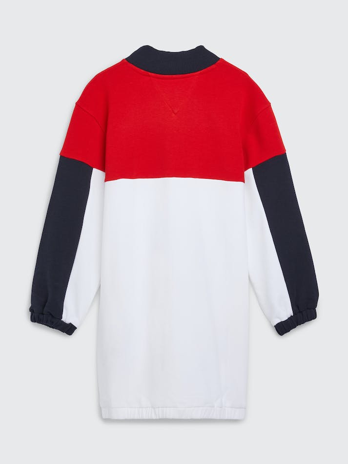 Tommy Hilfiger Colour-Blocked Sweatshirt Kids' Dress Red White Blue | oW0OH0PdqCxm