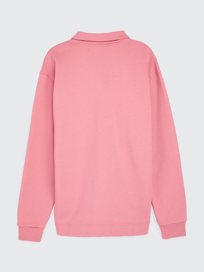 Tommy Hilfiger Crest Half-Zip Men's Sweatshirt Pink | p09PlDSAza95