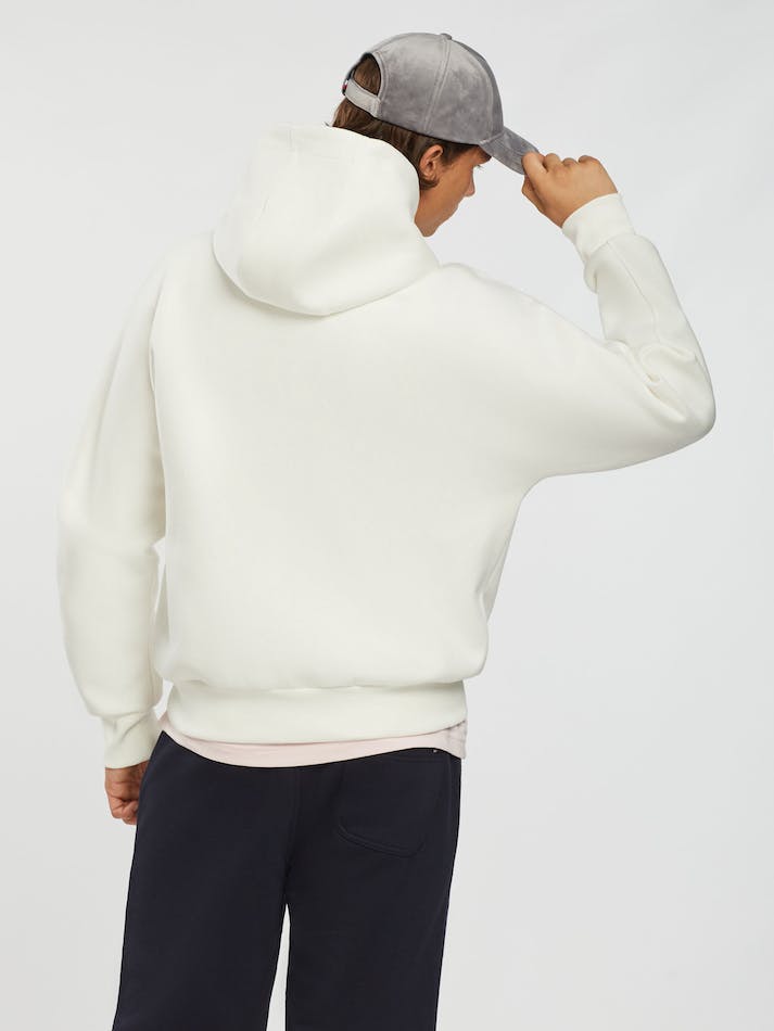 Tommy Hilfiger Crest Men's Hoodie White | fA3Ng90U8UOX