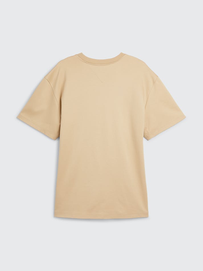 Tommy Hilfiger Crest Tonal Logo Men's T Shirts Gold | mGSvT4DGYggJ