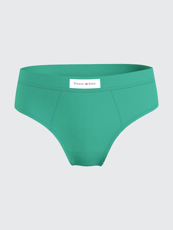 Tommy Hilfiger Curve Essential High-Rise Tanga Women's Lingerie Green | gq0M9cVzb8lS