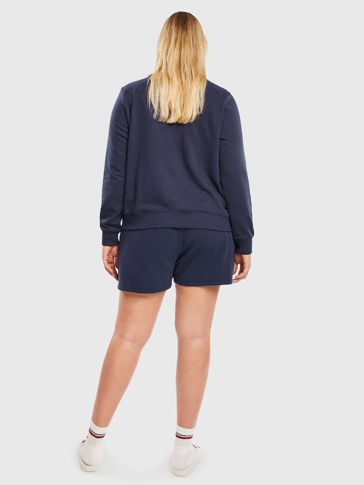 Tommy Jeans Curve Essential Women's Shorts Navy | EFWRTtkImOdA